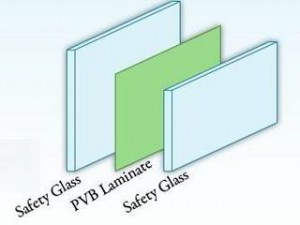 Laminated Glass with Polyvinyl Butyral PVB Interlayer Film Failed in Boiling Test